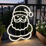 Sagome, figure tridimensionali e gonfiabili: i tipi di Babbo Natale luminoso