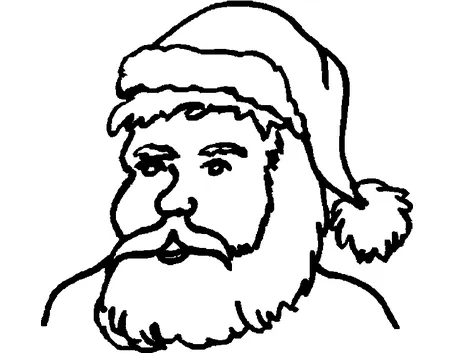 colorare babbo natale-11