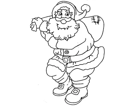 colorare babbo natale-16