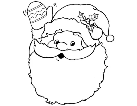 colorare babbo natale-19