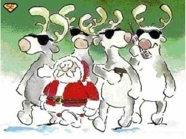 renne di babbo natale