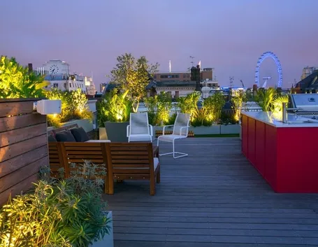 Arredamento giardino pensile
