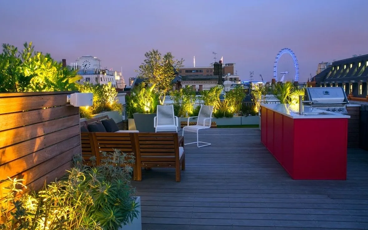 Arredamento giardino pensile