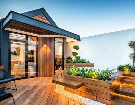 Arredamento giardino pensile