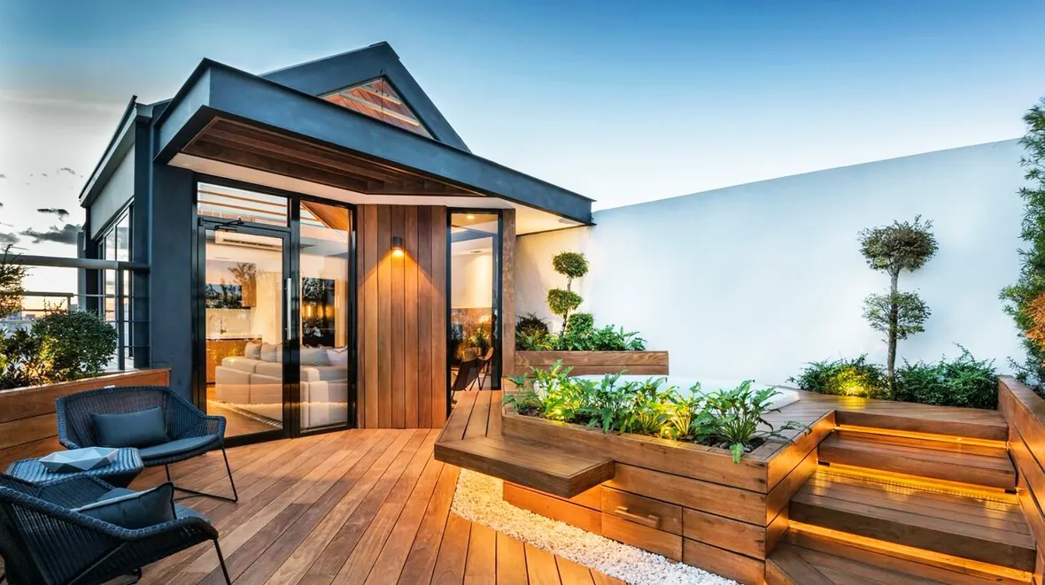 Arredamento giardino pensile