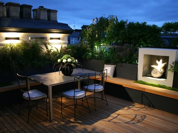 Decorazioni giardino pensile