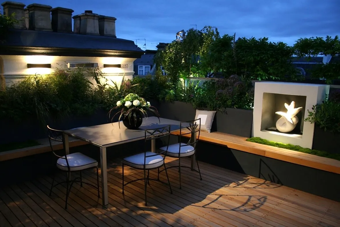 Decorazioni giardino pensile