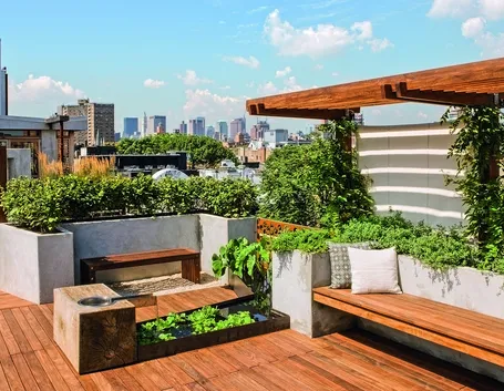 Giardino pensile città