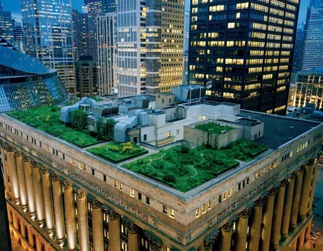 Giardino pensile città