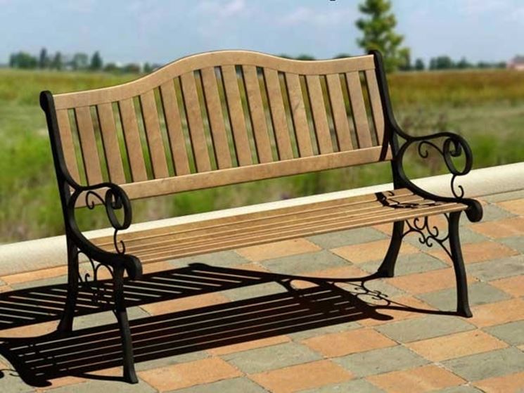 panca da giardino