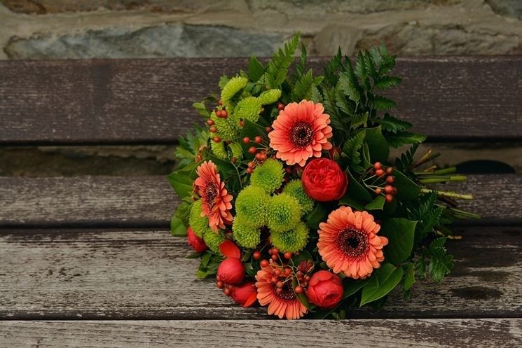 Il tipo di fiori del bouquet