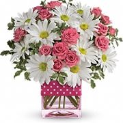 bouquet per fiocco rosa-5