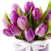 bouquet per fiocco rosa