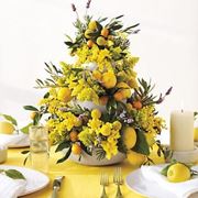 centrotavola di mimosa-2