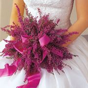 Bouquet da sposa con erica