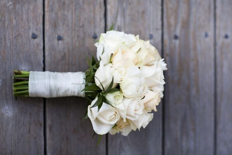 Bouquet Da Sposa Bianco Regalare Fiori Bouquet Da Sposa 11