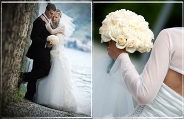 Un bouquet di rose e gelsomini