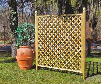 Grigliati per giardino