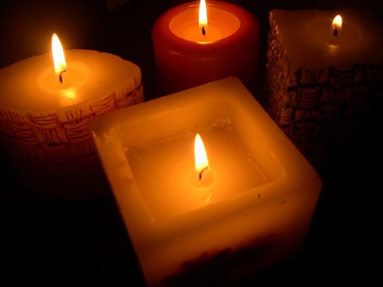 candele da giardino