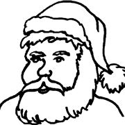 colorare babbo natale-11