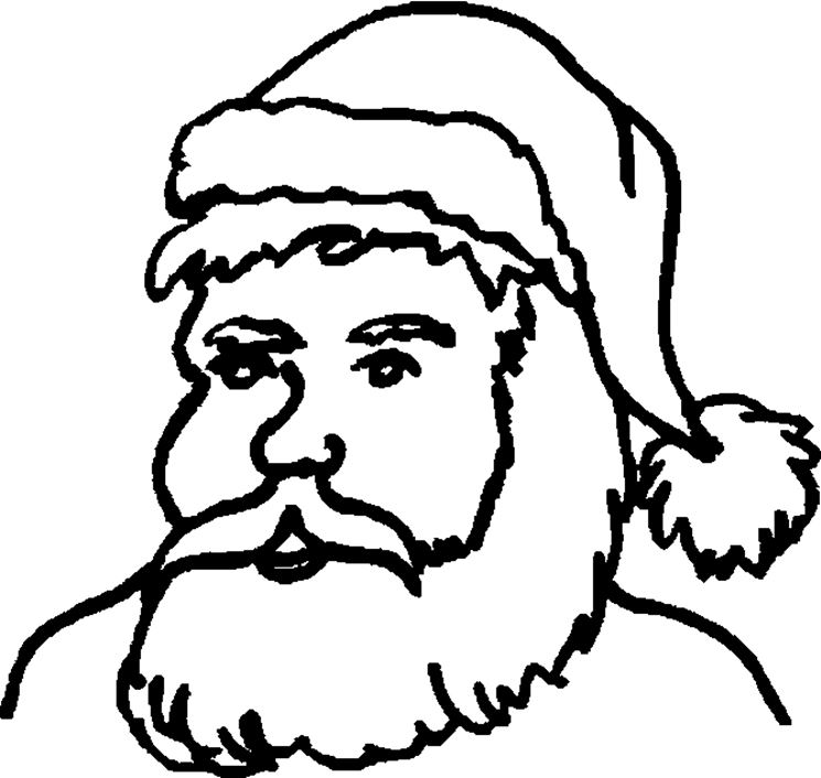colorare babbo natale-11