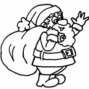 colorare babbo natale-15