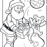 colorare babbo natale-8